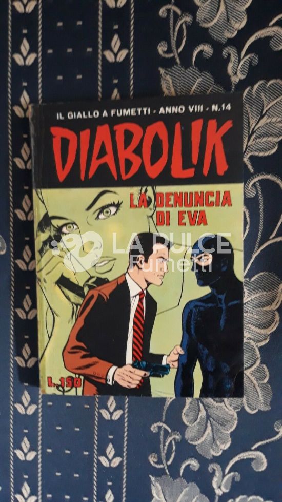 DIABOLIK ORIGINALE ANNO  8 #    14: LA DENUNCIA DI EVA