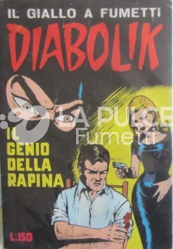 DIABOLIK ORIGINALE 2A SERIE #     8: IL GENIO DELLA RAPINA