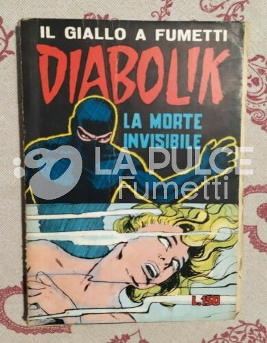 DIABOLIK ORIGINALE 2A SERIE #     5: LA MORTE INVISIBILE