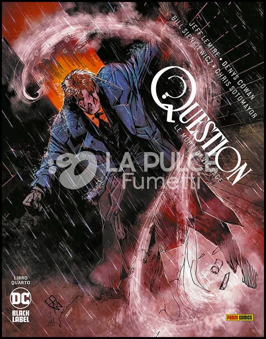 DC BLACK LABEL - QUESTION: LE MORTI DI VIC SAGE #     4