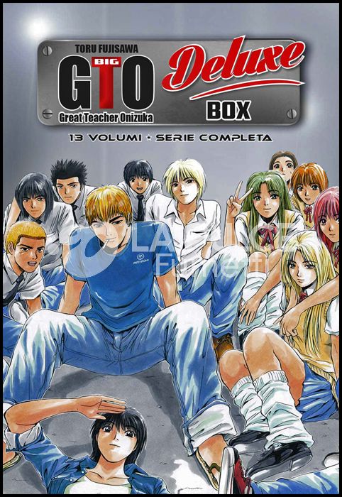 BIG GTO (G. T. O. GREAT TEACHER ONIZUKA) DELUXE BOX  - 13 VOLUMI SERIE COMPLETA