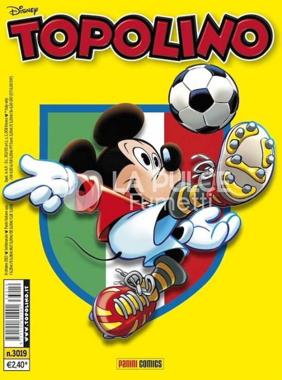 TOPOLINO LIBRETTO #  3019 ( PRIMO NUMERO PANINI )