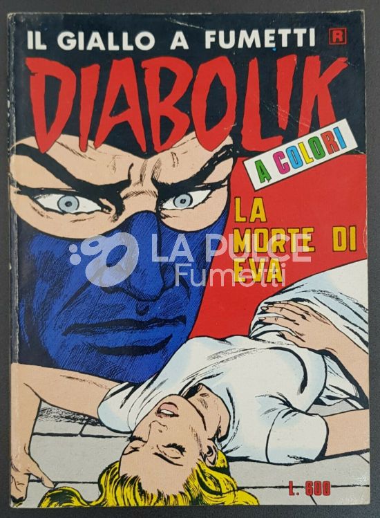 DIABOLIK RISTAMPA #   100: LA MORTE DI EVA