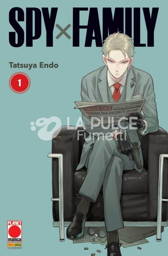 PLANET MANGA PRESENTA  - SPY X FAMILY 1/8  OTTIMI (ORIGINALI 1-6-7-8 )