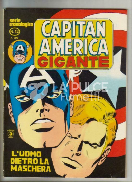 CAPITAN AMERICA GIGANTE #    12: L'UOMO DIETRO LA MASCHERA