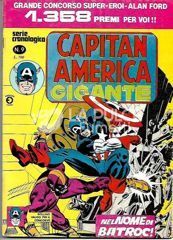 CAPITAN AMERICA GIGANTE #     9: NEL NOME DI BATROC