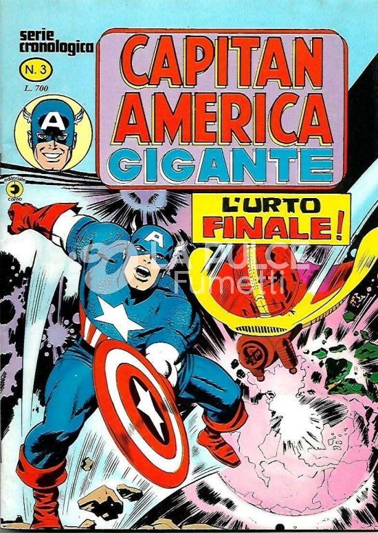 CAPITAN AMERICA GIGANTE #     3: L'URTO FINALE