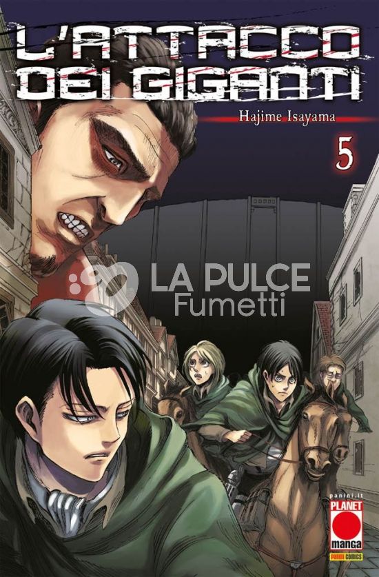 GENERATION MANGA #     5 - L'ATTACCO DEI GIGANTI 5 - 5A RISTAMPA