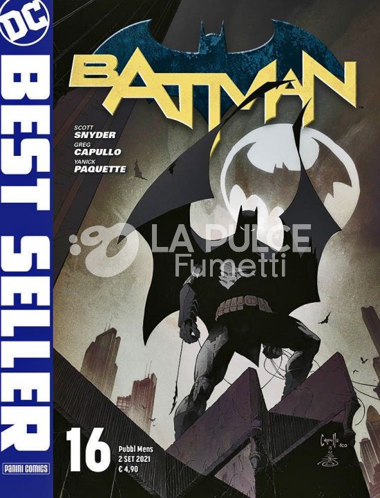 DC BEST SELLER #    16 - BATMAN DI SCOTT SNYDER & GREG CAPULLO 16