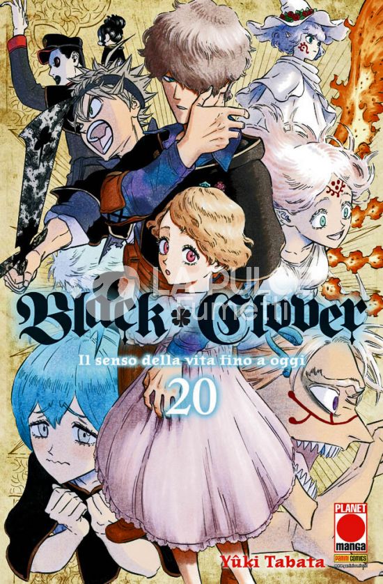 PURPLE #    33 - BLACK CLOVER 20 - 1A RISTAMPA