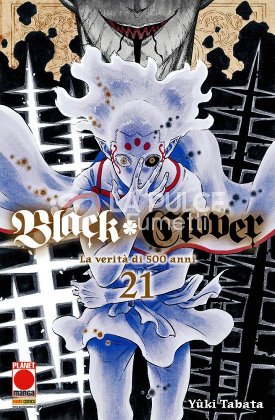 PURPLE #    34 - BLACK CLOVER 21 - 1A RISTAMPA