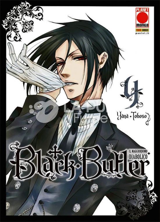 BLACK BUTLER #     4 - IL MAGGIORDOMO DIABOLICO - KUROSHITSUJI - 2A RISTAMPA