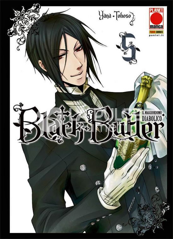 BLACK BUTLER #     5 - IL MAGGIORDOMO DIABOLICO - KUROSHITSUJI - 2A RISTAMPA