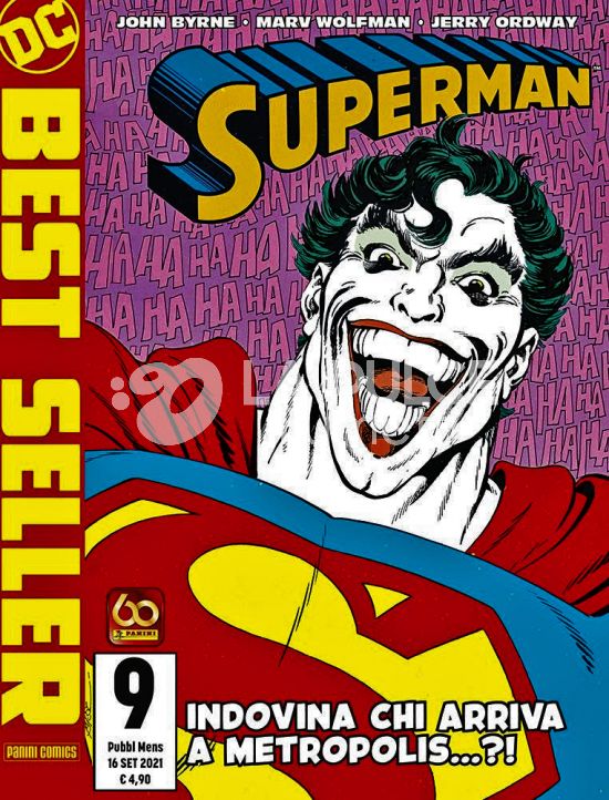 DC BEST SELLER NUOVA SERIE #     9 - SUPERMAN DI JOHN BYRNE 9