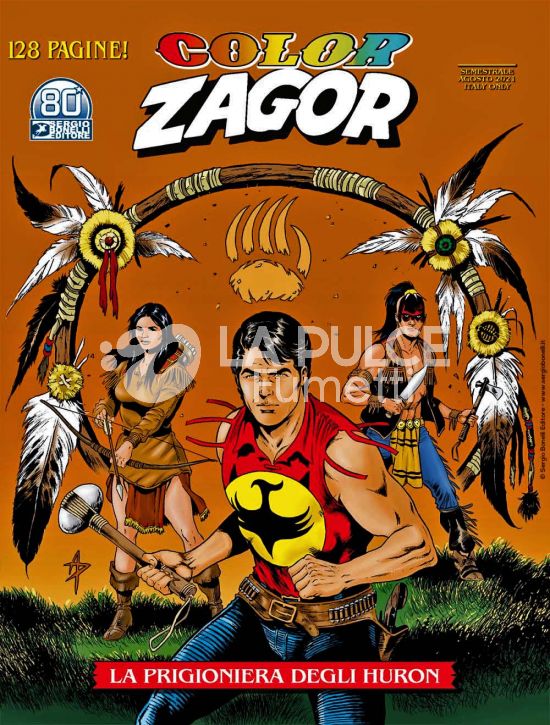 COLOR ZAGOR #    13: LA PRIGIONIERA DEGLI HURON