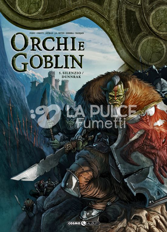 COSMO ALBUM #    14 - ORCHI E GOBLIN 5: SILENZIO/DUNNRAK
