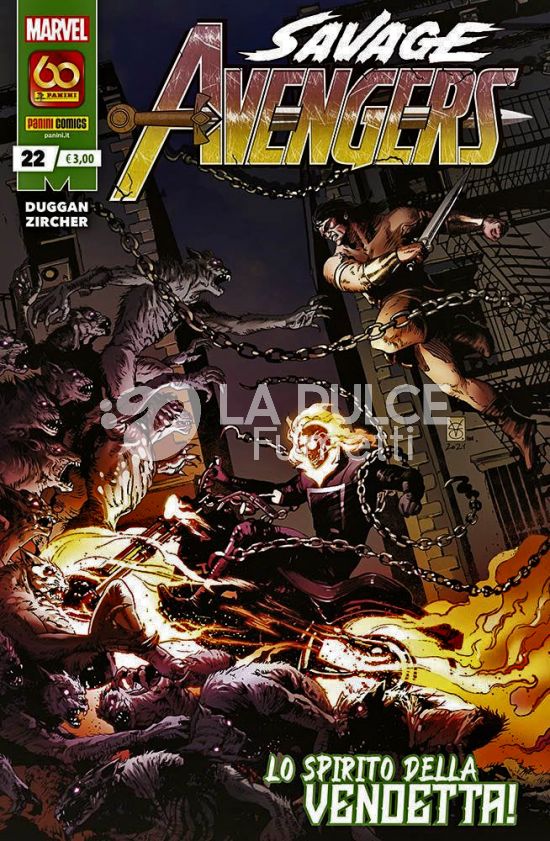 SAVAGE AVENGERS #    22