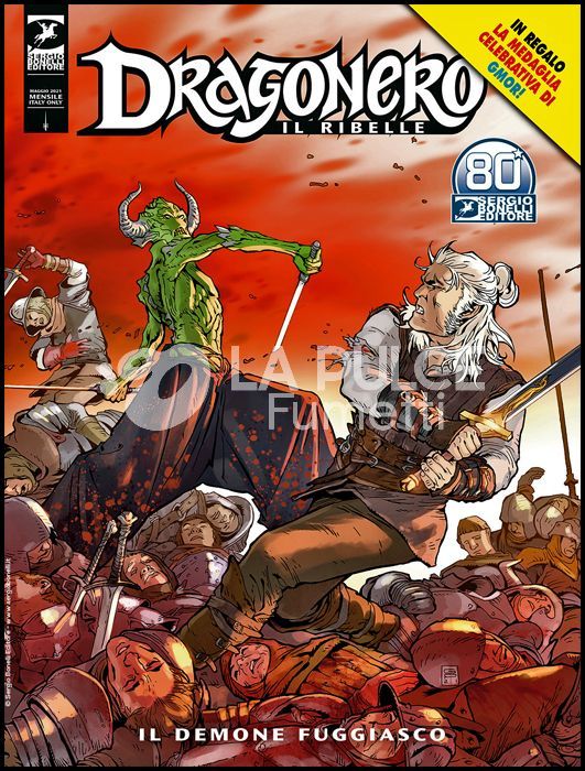 DRAGONERO #    96 - DRAGONERO IL RIBELLE 19 (DI 36): IL DEMONE FUGGIASCO - NO MEDAGLIA GMOR