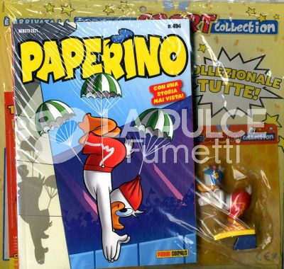 SUPER ALMANACCO PAPERINO SERIE  2 PAPERINO #   494 + STATUINA PAPERINO  SPORT