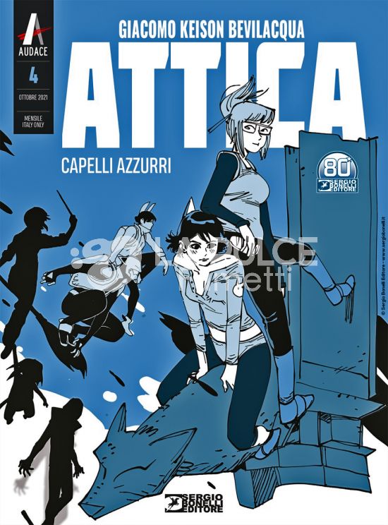 L'ISOLA TROVATA #    10 - ATTICA NUOVA EDIZIONE 4: CAPELLI AZZURRI