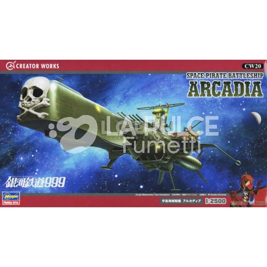 GALAXY EXPRESS 999 CAPITAN HARLOCK :  SPACE PIRATE BATTLESHIP ARCADIA SCALA  1:2500