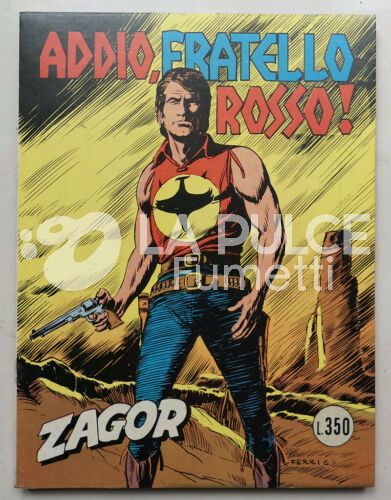 ZENITH #   173 - ZAGOR 122: ADDIO FRATELLO ROSSO