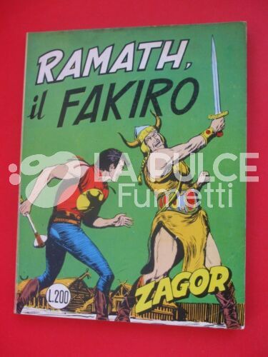 ZENITH #   115 - ZAGOR  64: RAMATH IL FAKIRO DI BUSTA