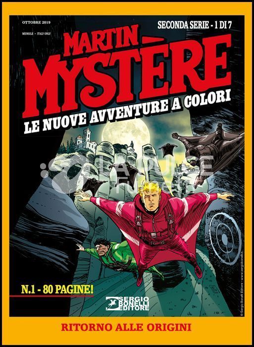 MARTIN MYSTERE GIGANTE 26/32 -  LE NUOVE AVVENTURE A COLORI 1/7 2A SERIE COMPLETA NUOVI