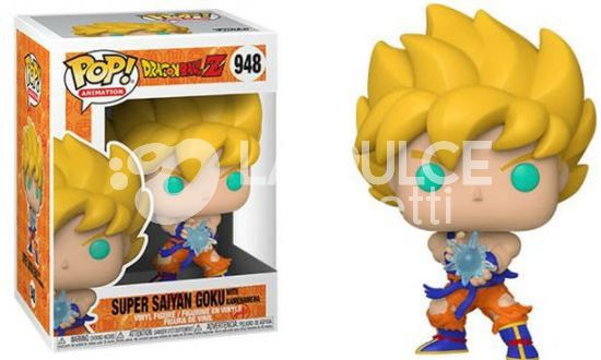 DRAGON BALL Z: SUPER SAIYAN GOKU WITH KAMEHAMERA - VINYL FIGURE #  948 - POP FUNKO