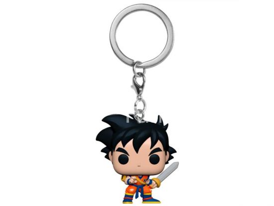 DRAGONBALL Z: GOHAN WITH SWORD  - POP FUNKO POCKET KEYCHAN 4 CM