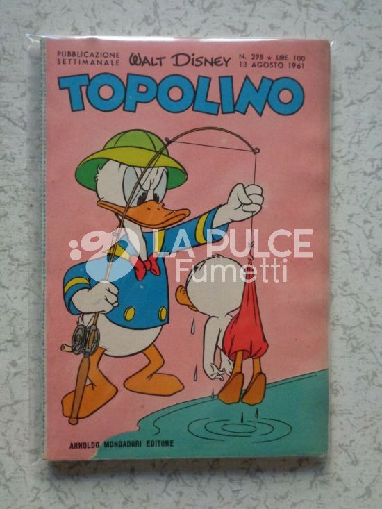 TOPOLINO LIBRETTO #   298 + BOLLINO E FIGURINE