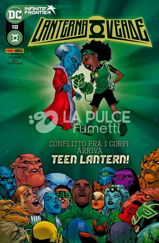 LANTERNA VERDE #    18 - INFINITE FRONTIER