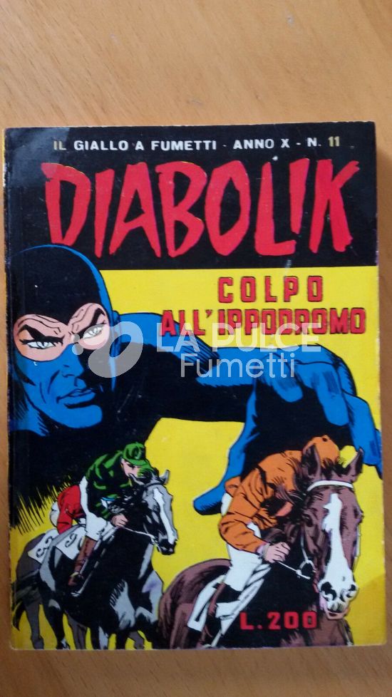 DIABOLIK ORIGINALE ANNO 10 #    11: COLPO ALL'IPPODROMO