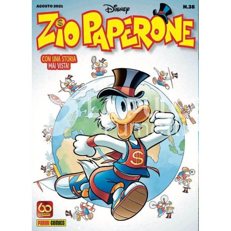 ZIO PAPERONE #    42 - ZIO PAPERONE 38 - NO STATUINA ZIO PAPERONE SPORT