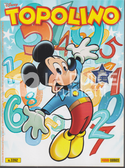 TOPOLINO LIBRETTO #  3392 - NO CALENDARIO DI TOPOLINO 2021