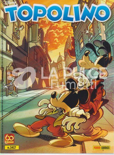 TOPOLINO LIBRETTO #  3417- NO GIOCO DA TAVOLO DI TOPOLINO - LA 24 ORE DI PAPEROPOLI