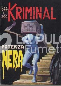 KRIMINAL #   344: POTENZA NERA