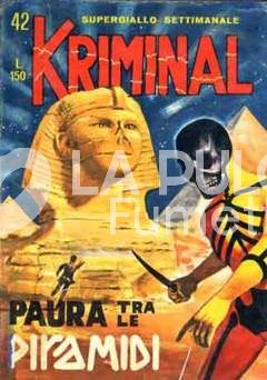 KRIMINAL #    42: PAURA TRA LE PIRAMIDI