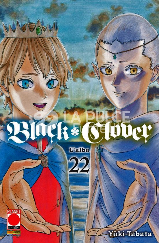 PURPLE #    35 - BLACK CLOVER 22 - 1A RISTAMPA