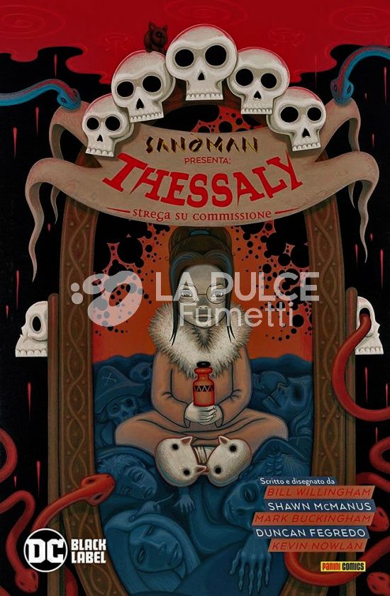 SANDMAN LIBRARY - SANDMAN PRESENTA #     4: THESSALY - STREGA SU COMMISSIONE