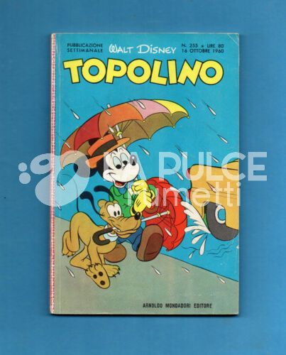 TOPOLINO LIBRETTO #   255 + BOLLINO