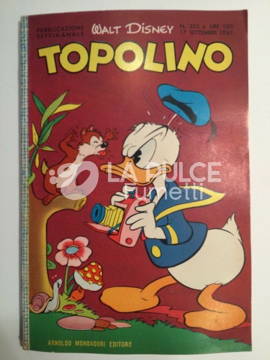 TOPOLINO LIBRETTO #   303 - NO BOLLINO E FIGURINE