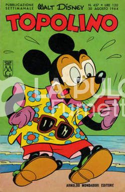 TOPOLINO LIBRETTO #   457 - NO BOLLINO