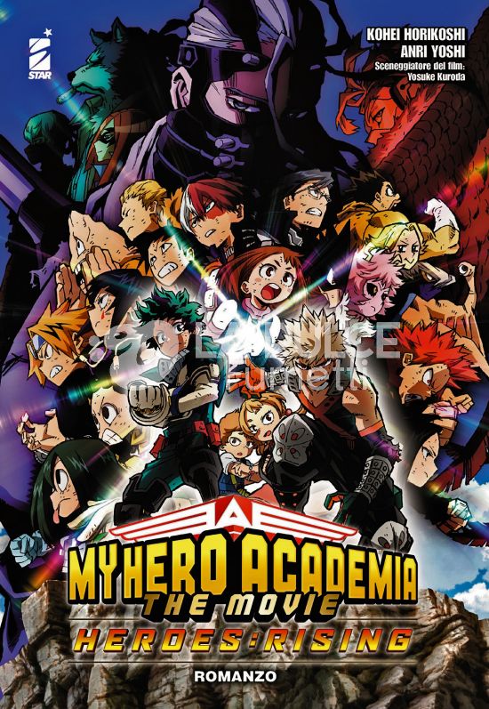 MY HERO ACADEMIA - THE MOVIE - HEROES: RISING – ROMANZO