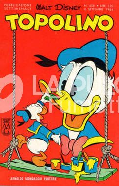 TOPOLINO LIBRETTO #   458 + BOLLINO