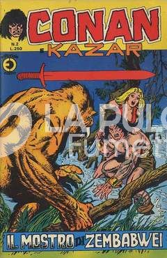 CONAN E KAZAR #     2: IL MOSTRO DI ZEMBABWEI