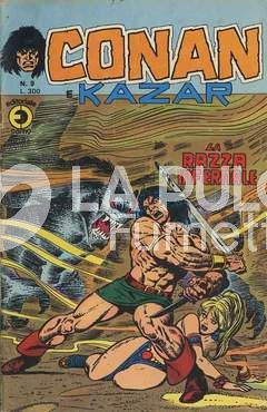 CONAN E KAZAR #     9: LA RAZZA INFERNALE