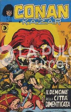 CONAN E KAZAR #    14: IL DEMONE DELLA CITTA' DIMENTICATA