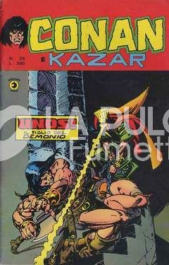 CONAN E KAZAR #    25: UNOS! IL FIGLIO DEL DEMONIO