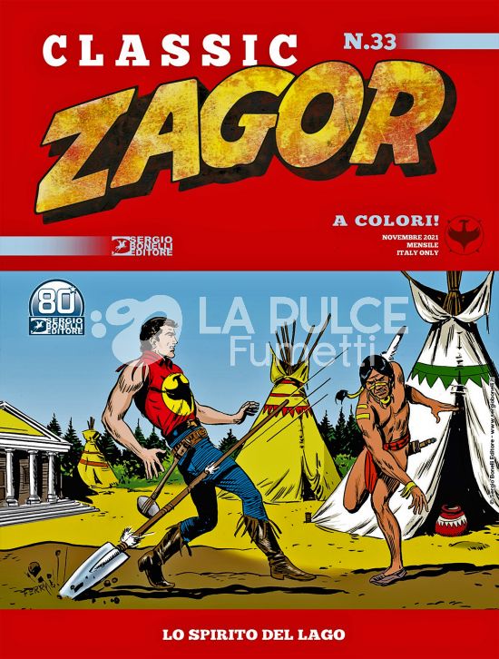 ZAGOR CLASSIC #    33: LO SPIRITO DEL LAGO